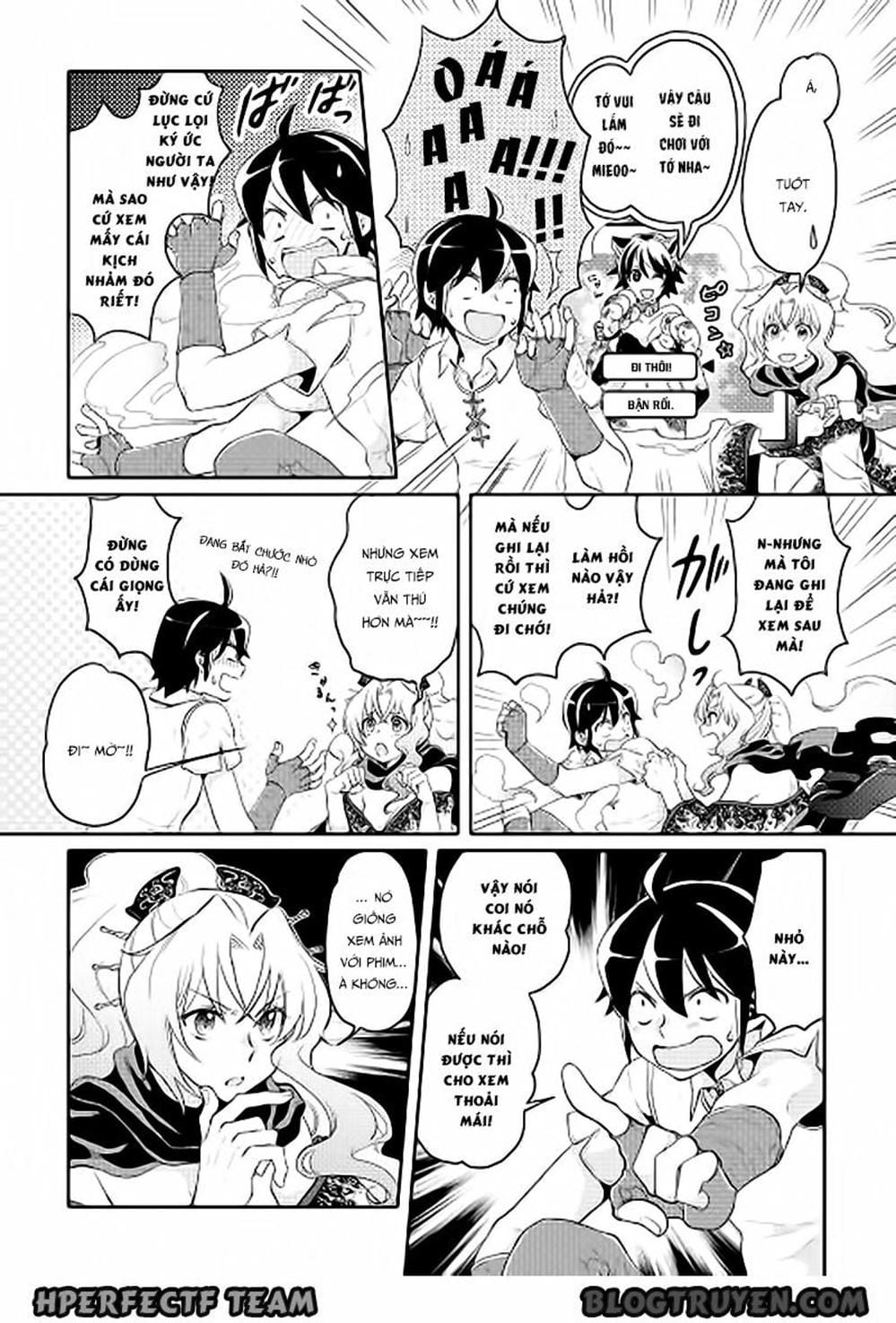 Truyện Tranh Nguyệt Đạo Dị Giới - Tsuki Ga Michibiku Isekai Douchuu trang 4