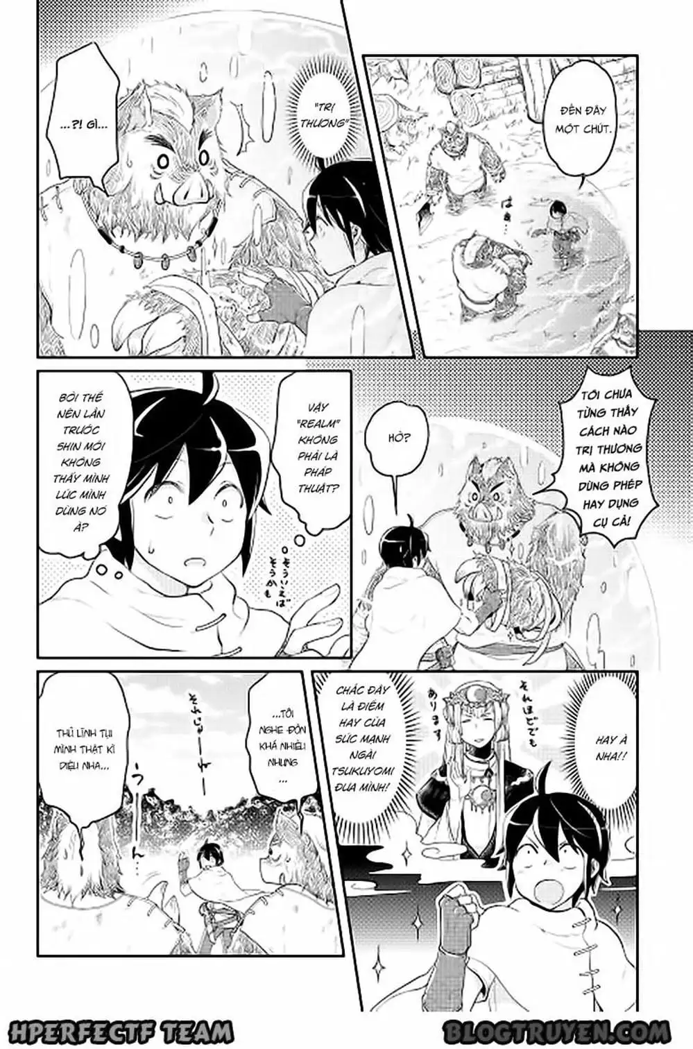 Truyện Tranh Nguyệt Đạo Dị Giới - Tsuki Ga Michibiku Isekai Douchuu trang 4