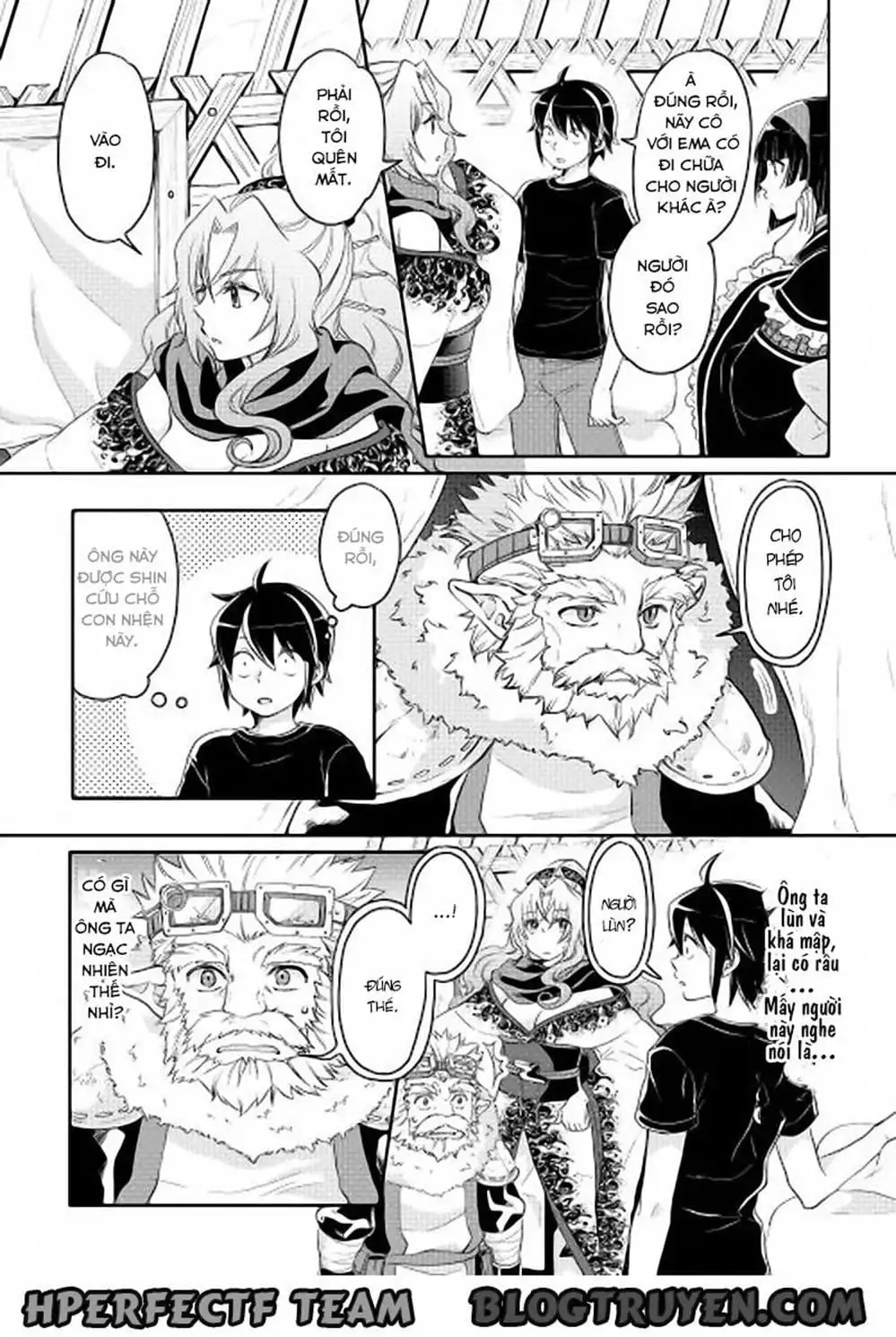 Truyện Tranh Nguyệt Đạo Dị Giới - Tsuki Ga Michibiku Isekai Douchuu trang 4