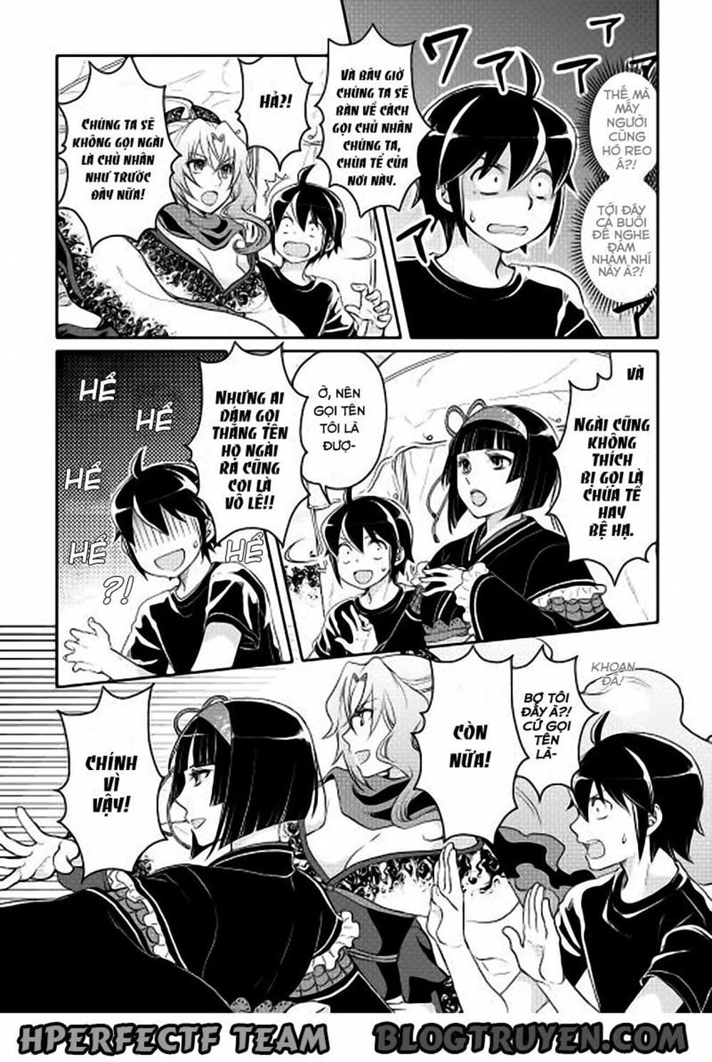 Truyện Tranh Nguyệt Đạo Dị Giới - Tsuki Ga Michibiku Isekai Douchuu trang 4