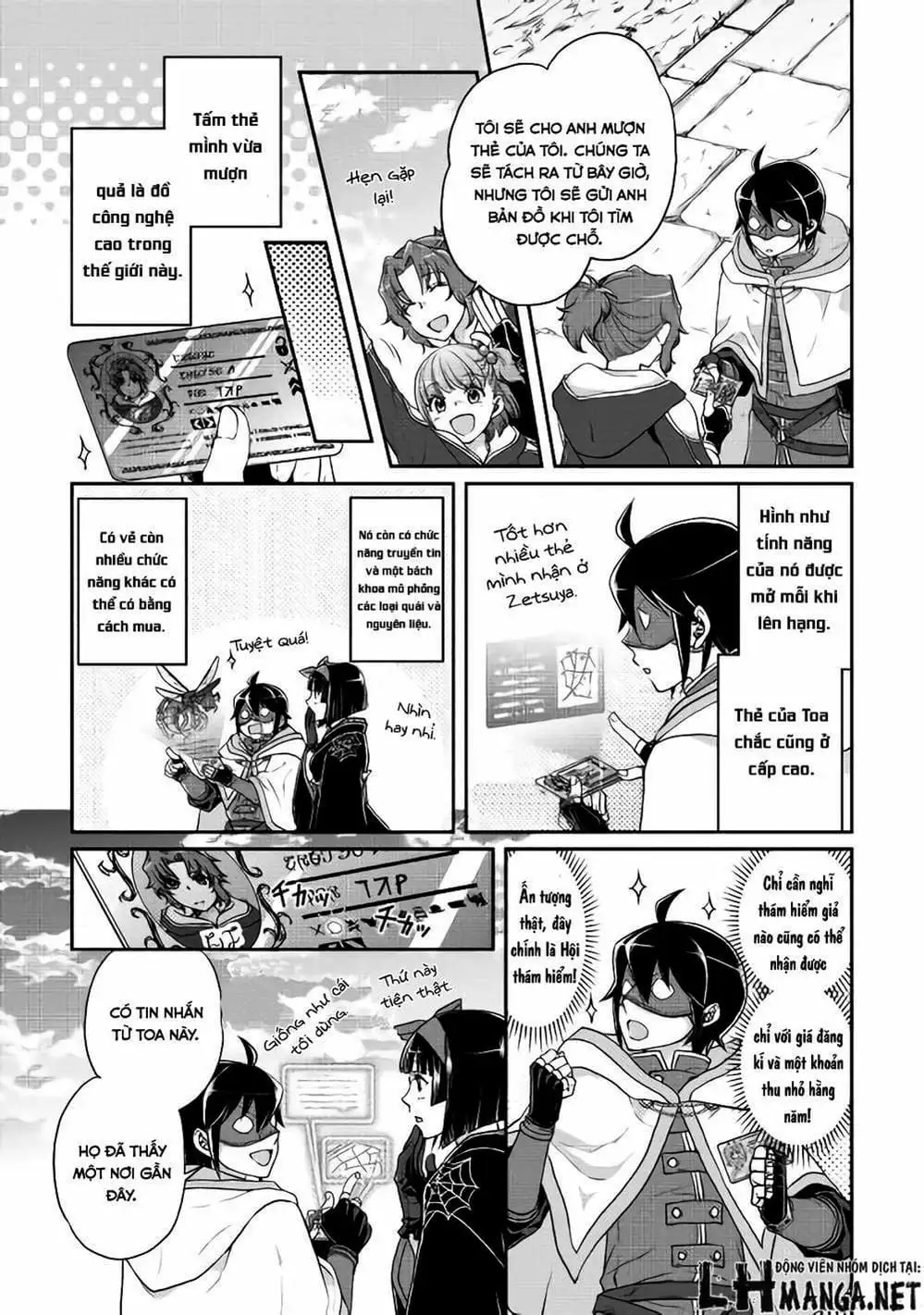 Truyện Tranh Nguyệt Đạo Dị Giới - Tsuki Ga Michibiku Isekai Douchuu trang 4