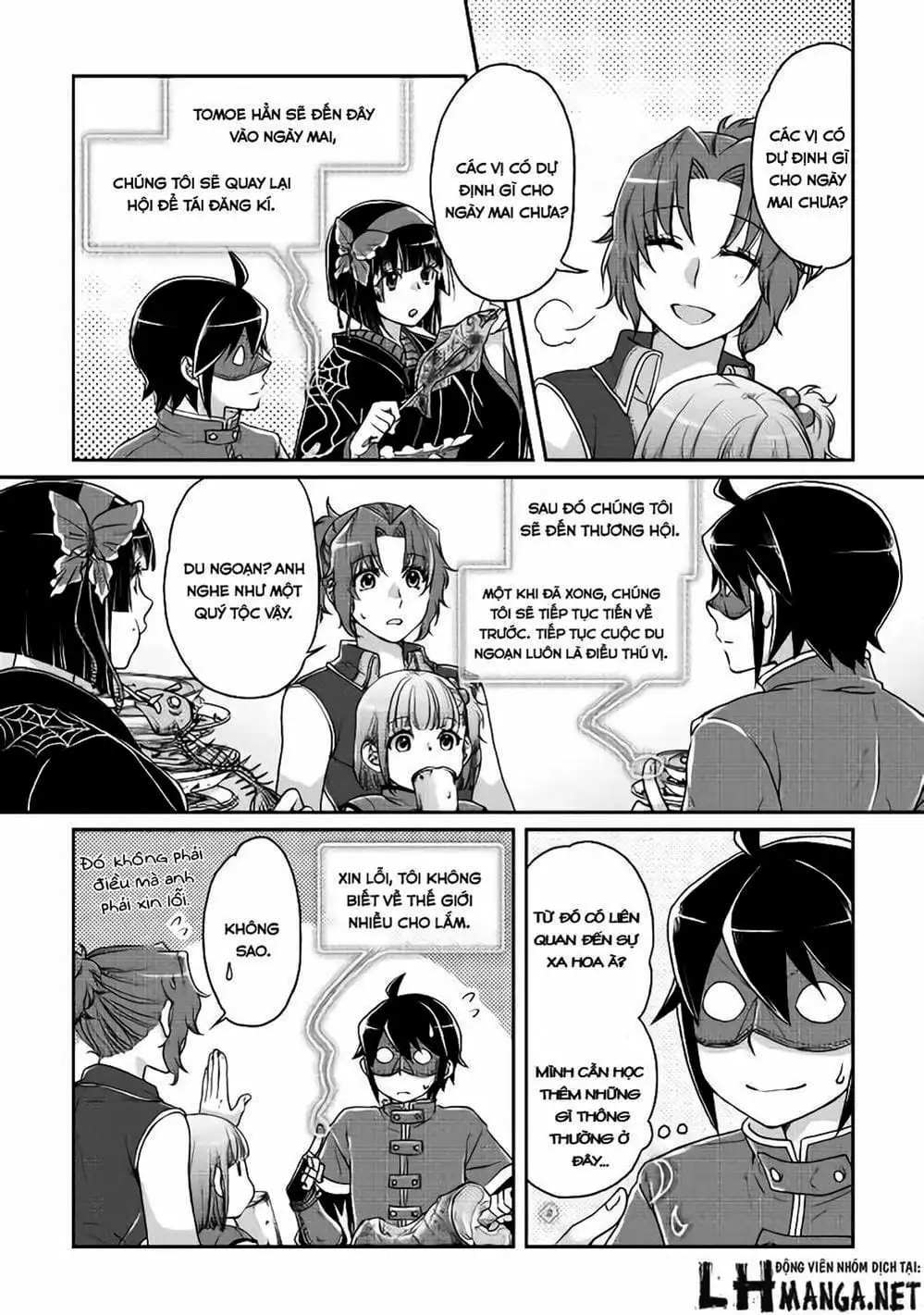 Truyện Tranh Nguyệt Đạo Dị Giới - Tsuki Ga Michibiku Isekai Douchuu trang 4