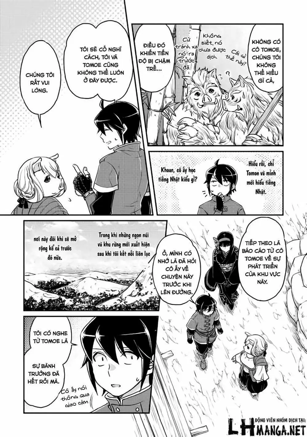 Truyện Tranh Nguyệt Đạo Dị Giới - Tsuki Ga Michibiku Isekai Douchuu trang 4