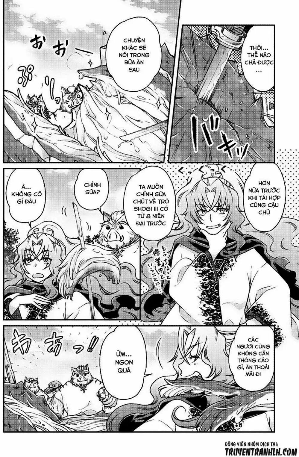 Truyện Tranh Nguyệt Đạo Dị Giới - Tsuki Ga Michibiku Isekai Douchuu trang 4