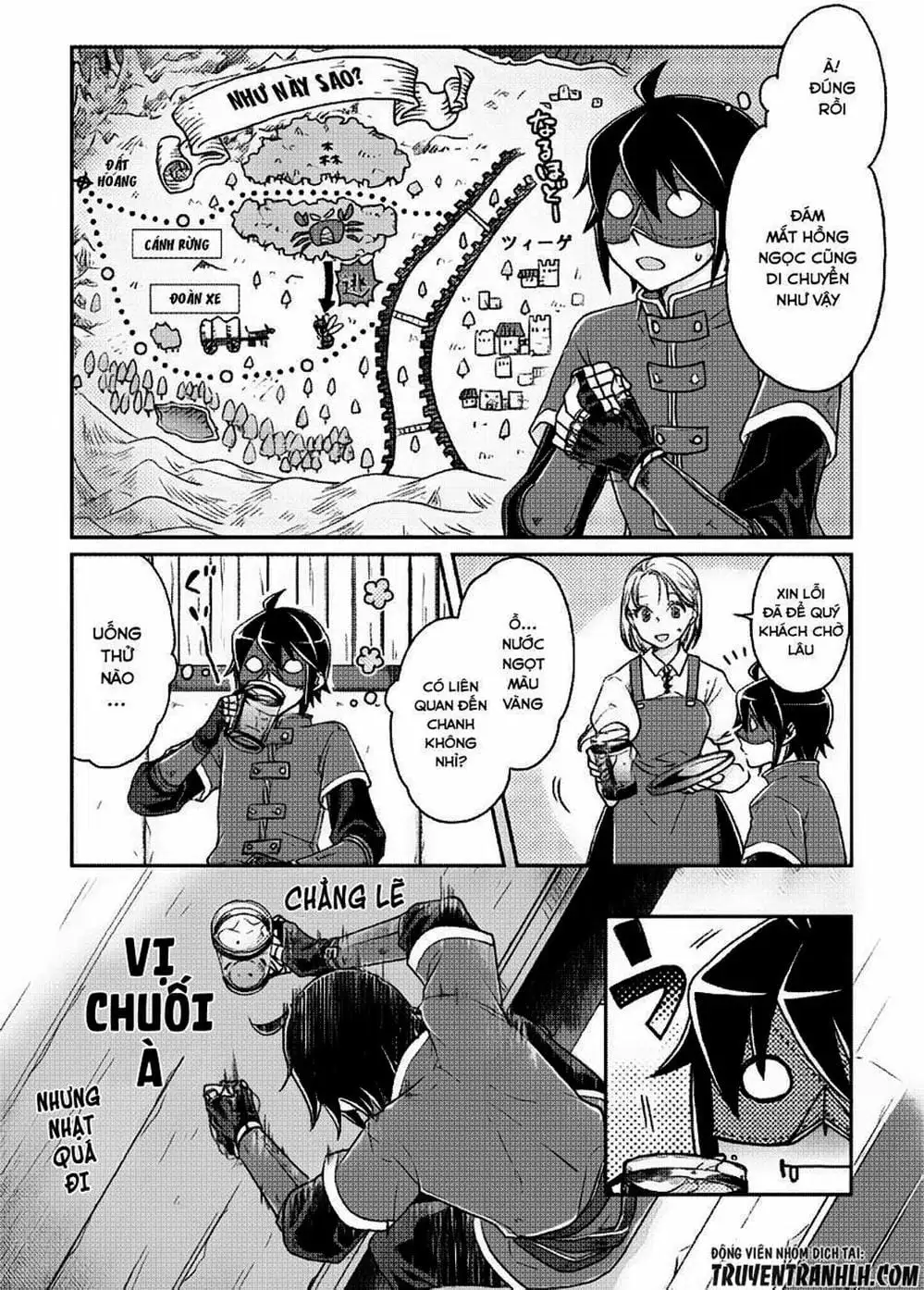 Truyện Tranh Nguyệt Đạo Dị Giới - Tsuki Ga Michibiku Isekai Douchuu trang 4