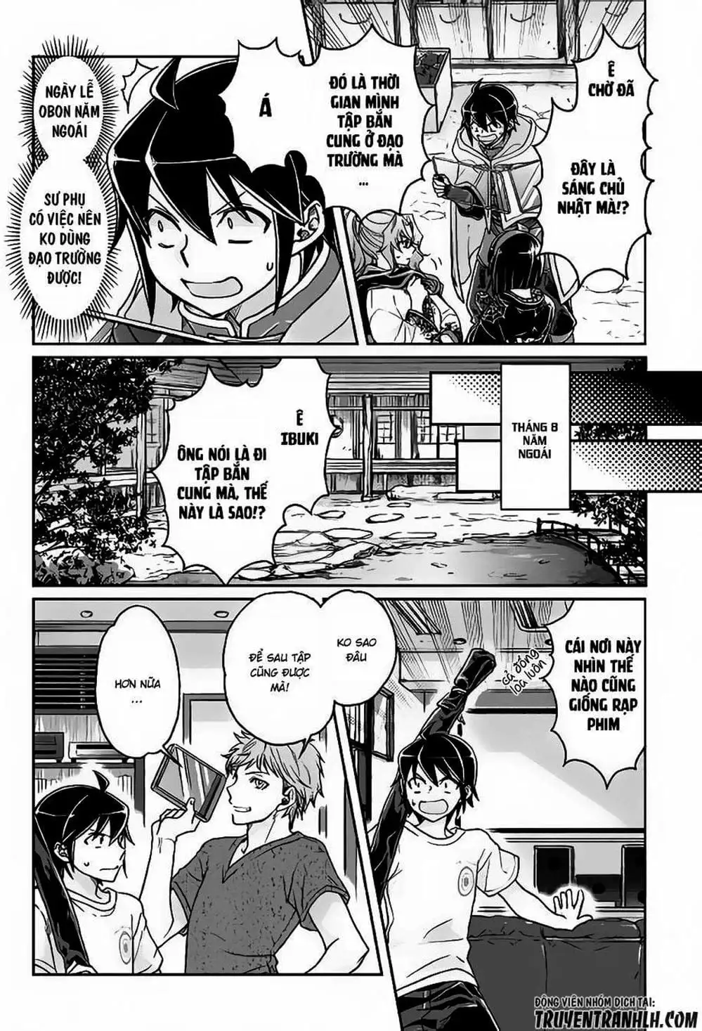 Truyện Tranh Nguyệt Đạo Dị Giới - Tsuki Ga Michibiku Isekai Douchuu trang 4