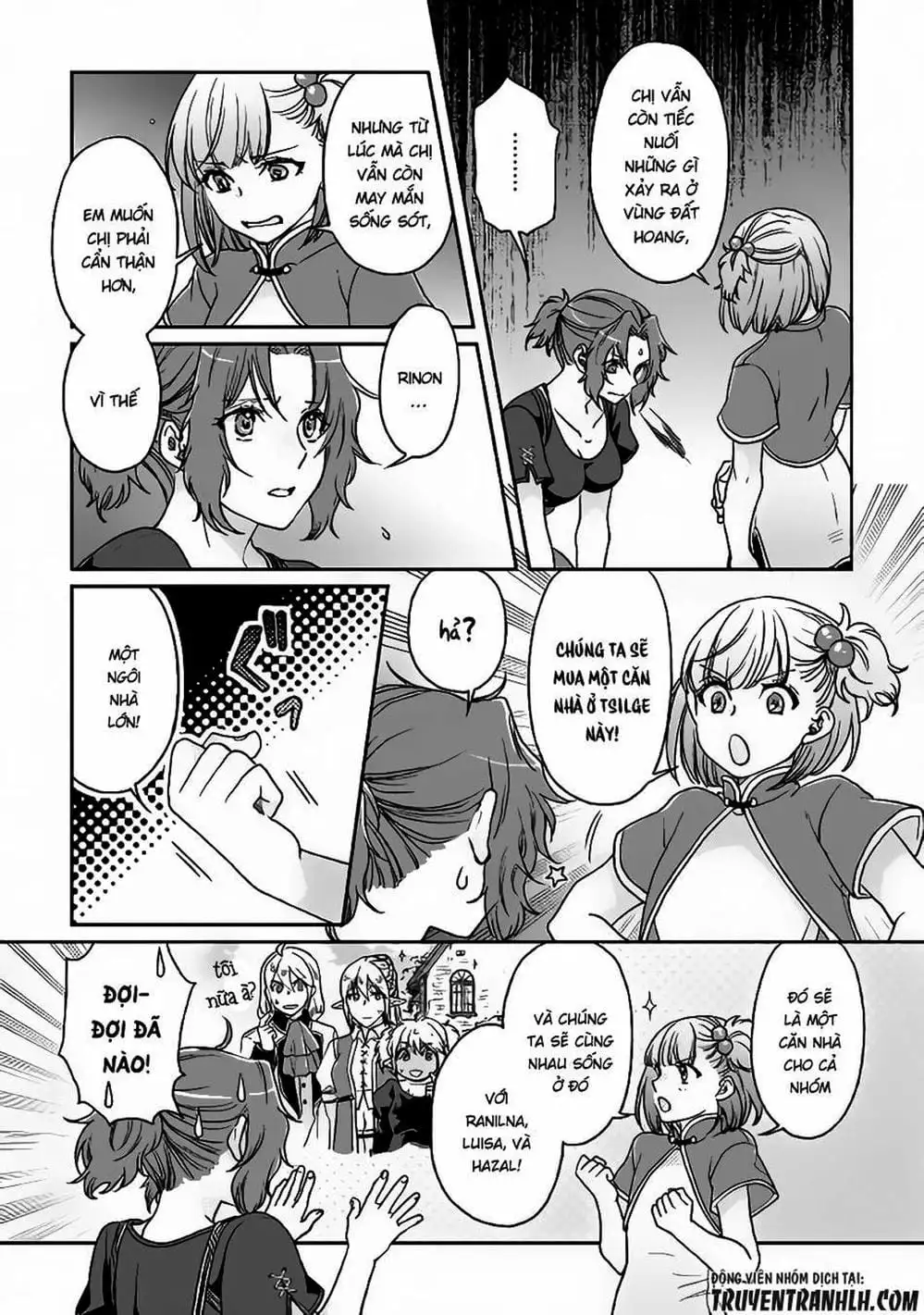 Truyện Tranh Nguyệt Đạo Dị Giới - Tsuki Ga Michibiku Isekai Douchuu trang 4