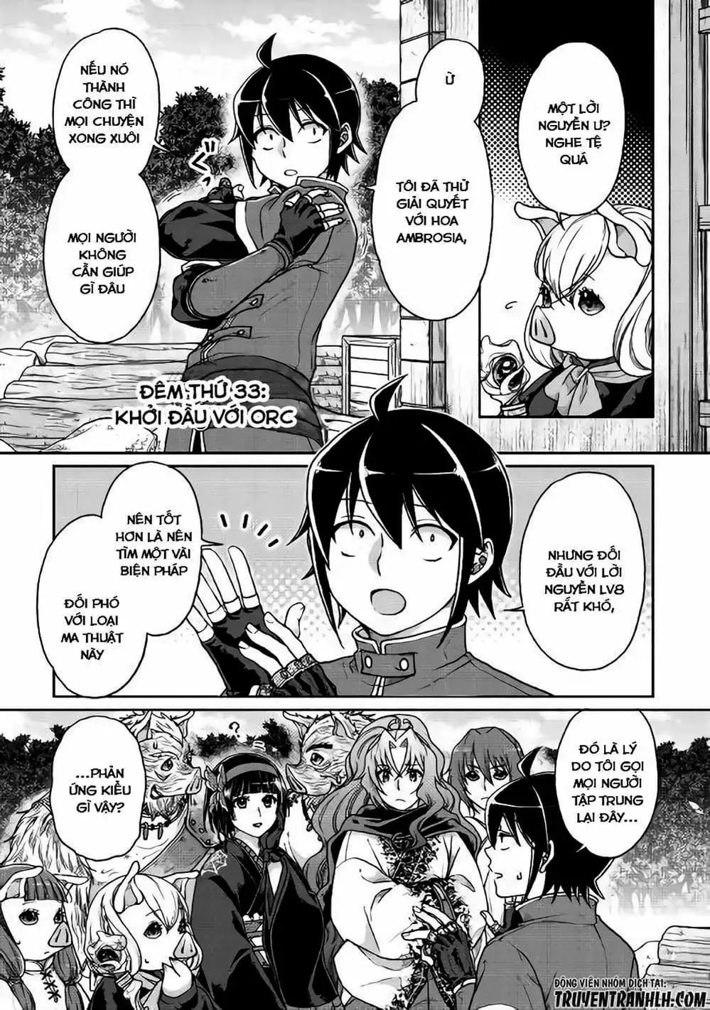 Truyện Tranh Nguyệt Đạo Dị Giới - Tsuki Ga Michibiku Isekai Douchuu trang 4