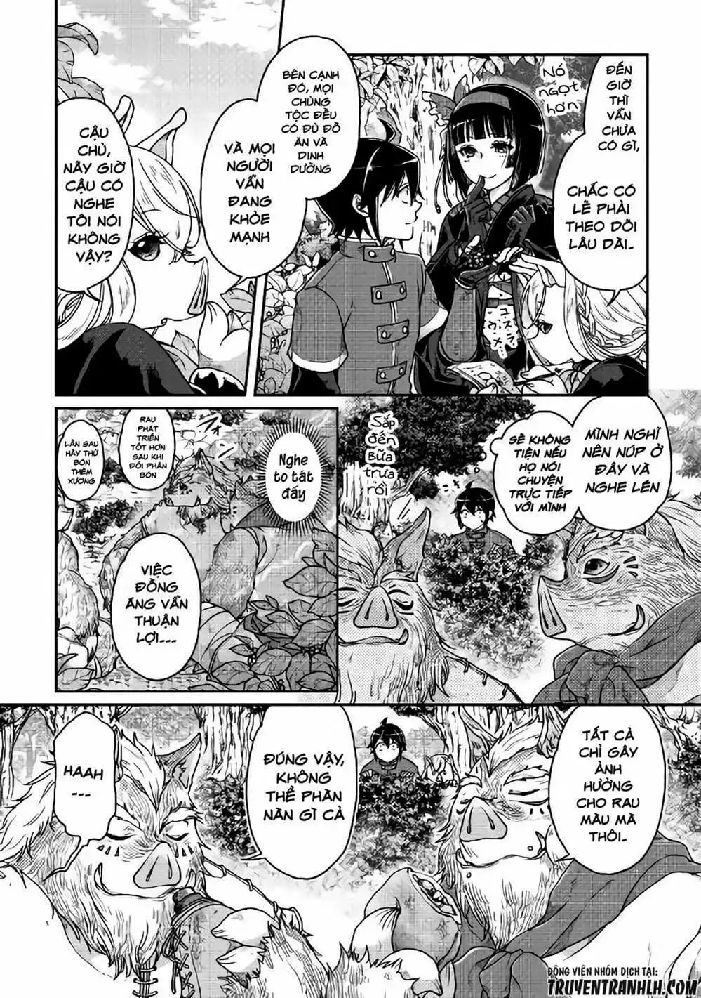 Truyện Tranh Nguyệt Đạo Dị Giới - Tsuki Ga Michibiku Isekai Douchuu trang 4