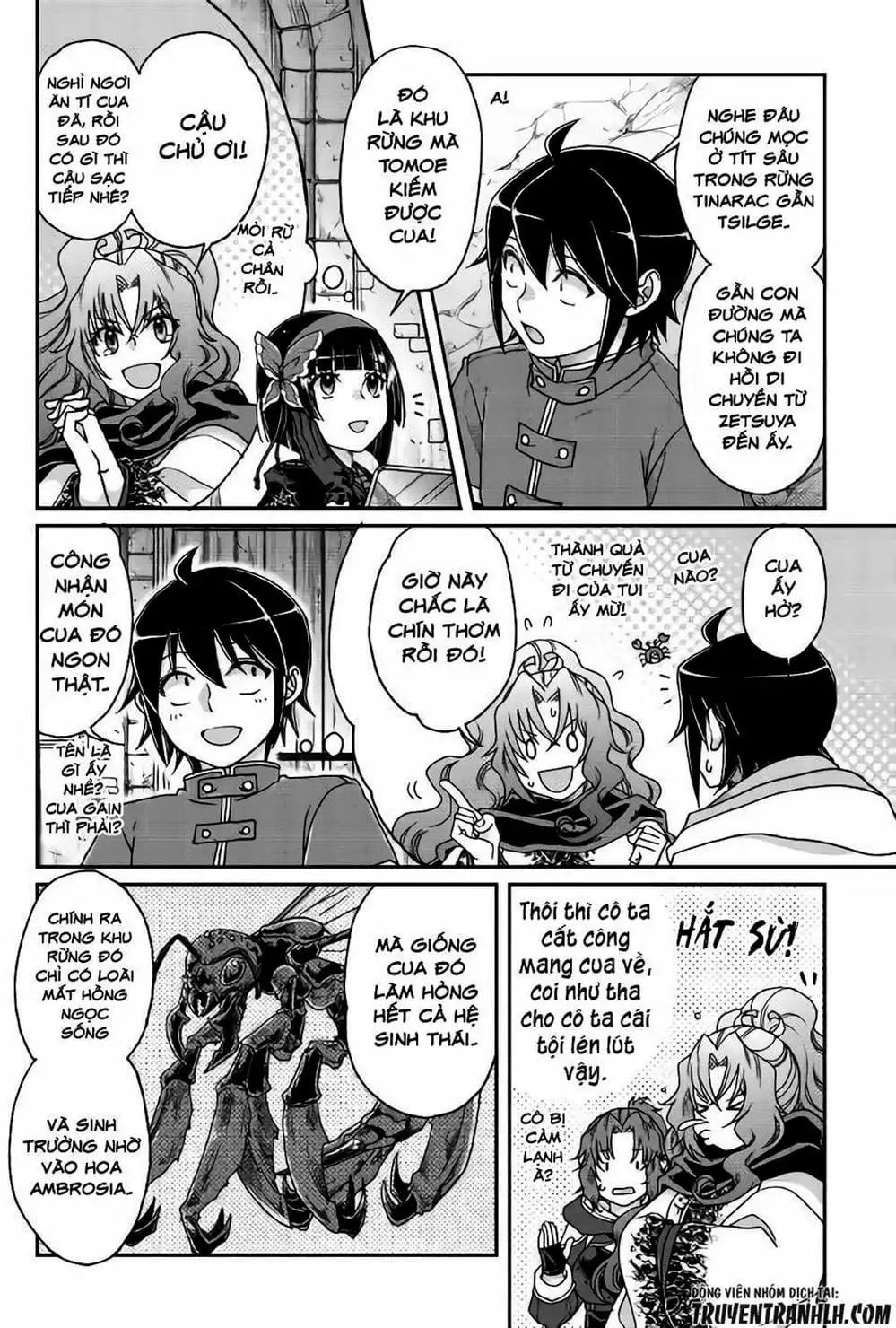 Truyện Tranh Nguyệt Đạo Dị Giới - Tsuki Ga Michibiku Isekai Douchuu trang 4