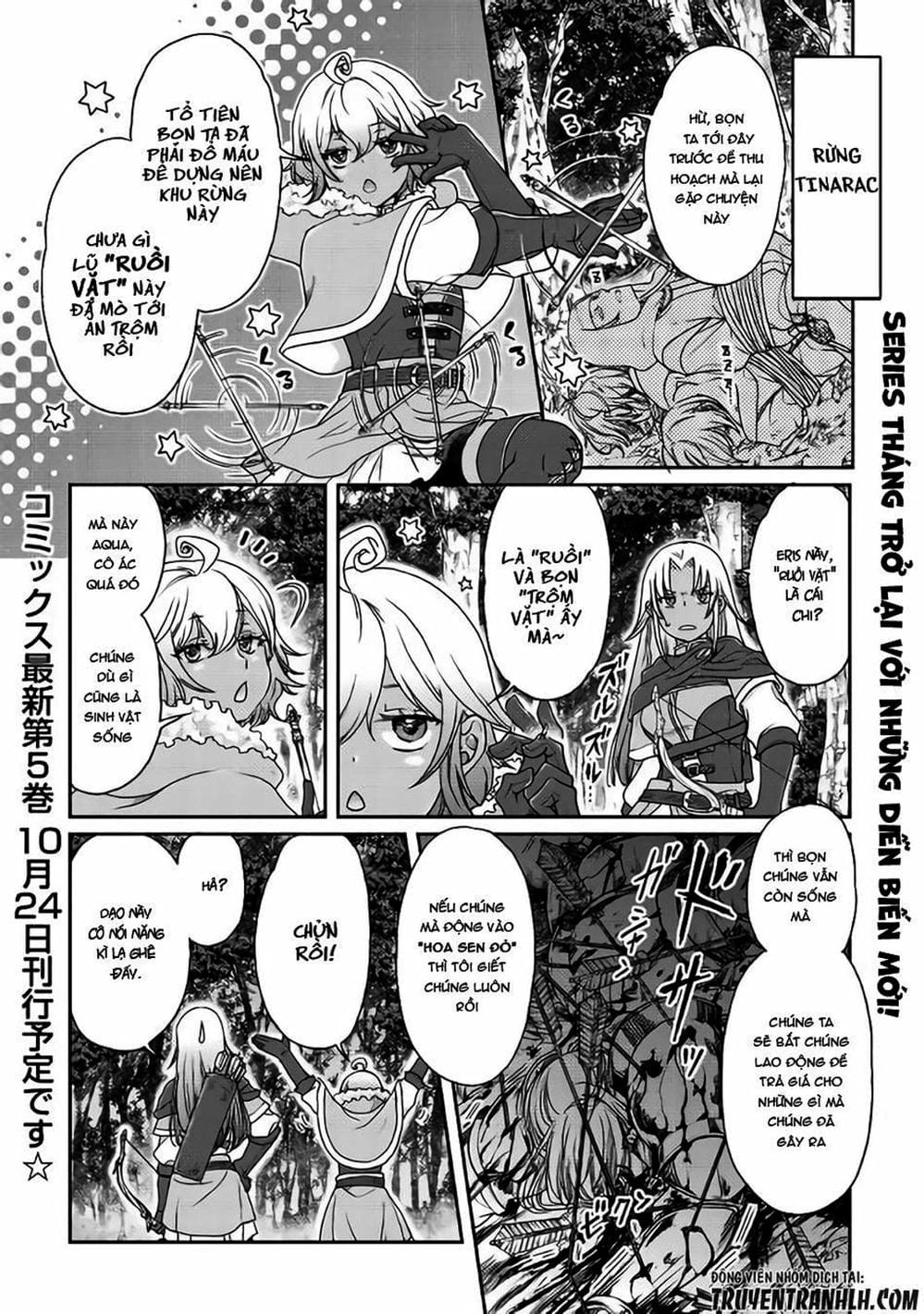 Truyện Tranh Nguyệt Đạo Dị Giới - Tsuki Ga Michibiku Isekai Douchuu trang 4