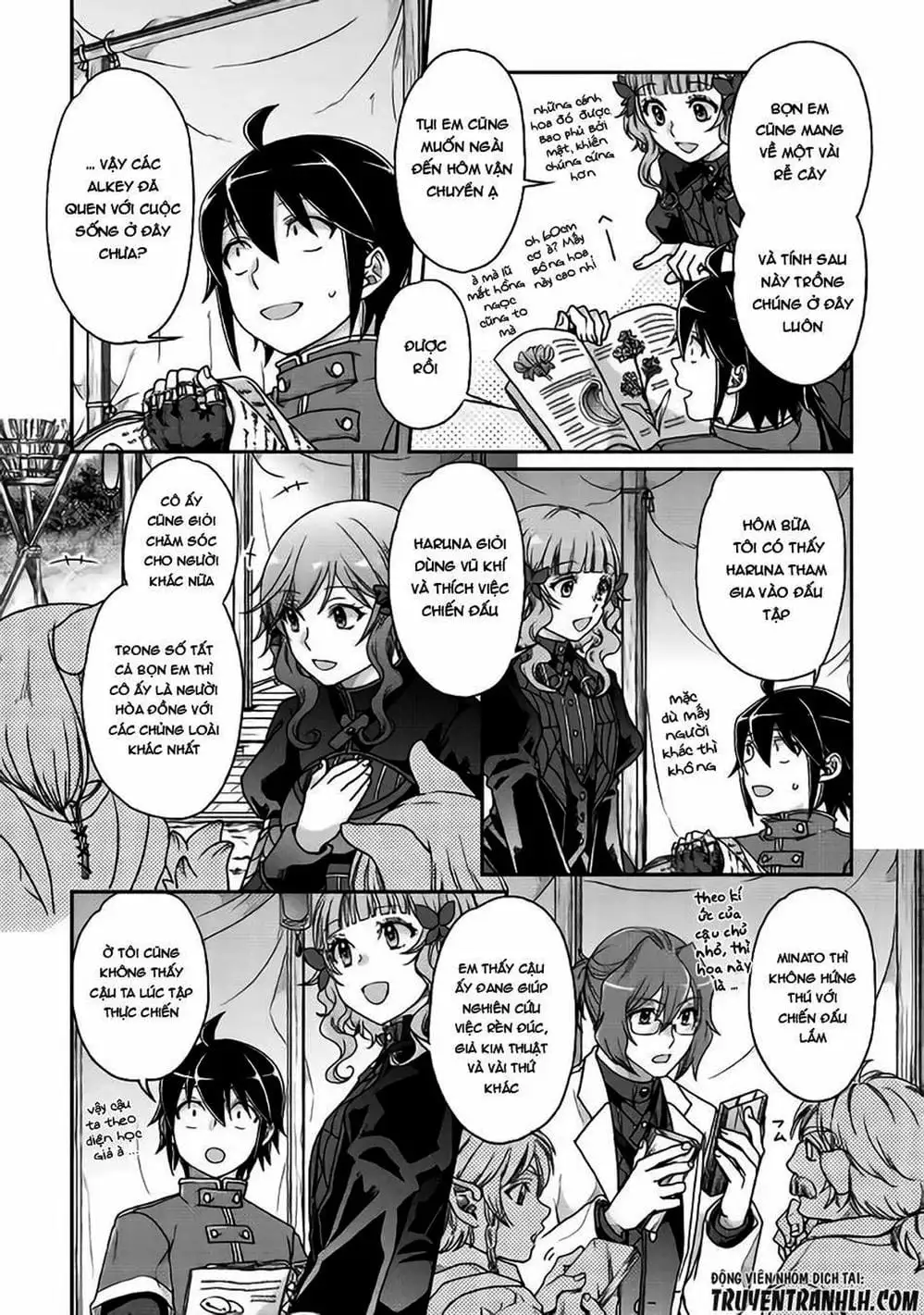 Truyện Tranh Nguyệt Đạo Dị Giới - Tsuki Ga Michibiku Isekai Douchuu trang 4