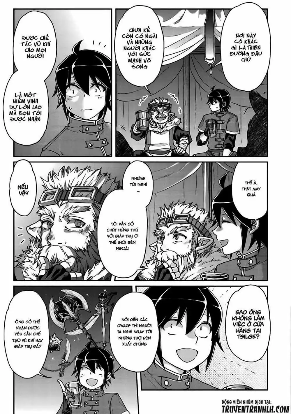 Truyện Tranh Nguyệt Đạo Dị Giới - Tsuki Ga Michibiku Isekai Douchuu trang 4