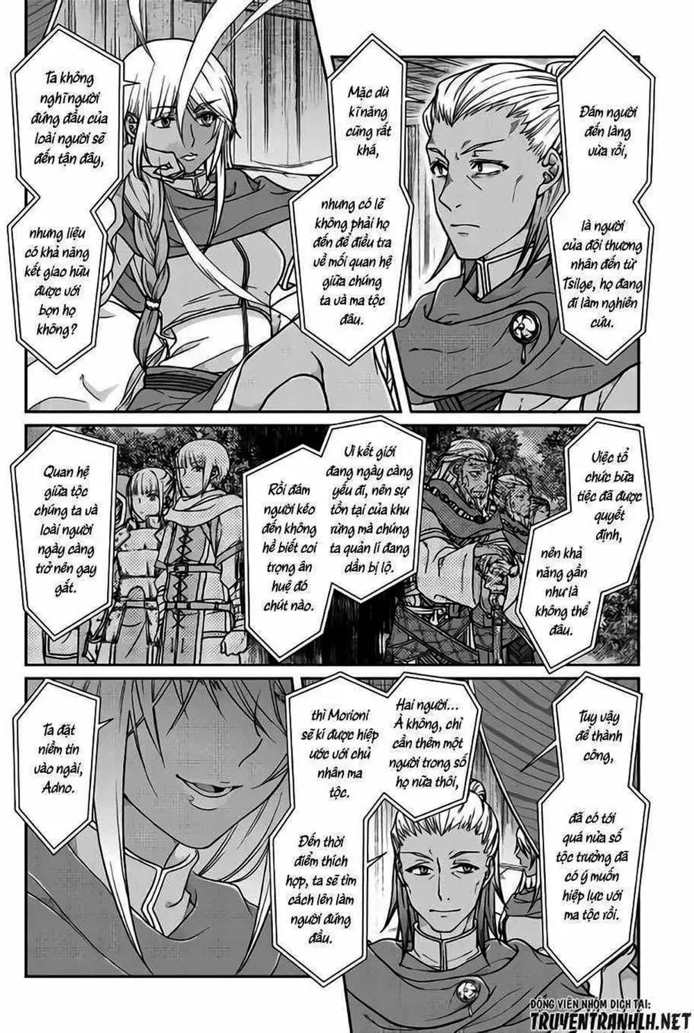 Truyện Tranh Nguyệt Đạo Dị Giới - Tsuki Ga Michibiku Isekai Douchuu trang 4