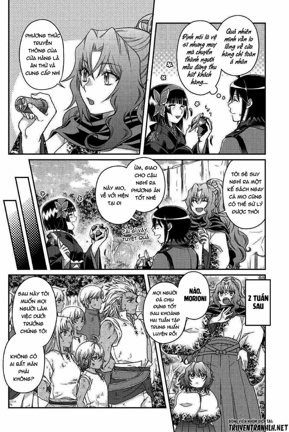 Truyện Tranh Nguyệt Đạo Dị Giới - Tsuki Ga Michibiku Isekai Douchuu trang 4