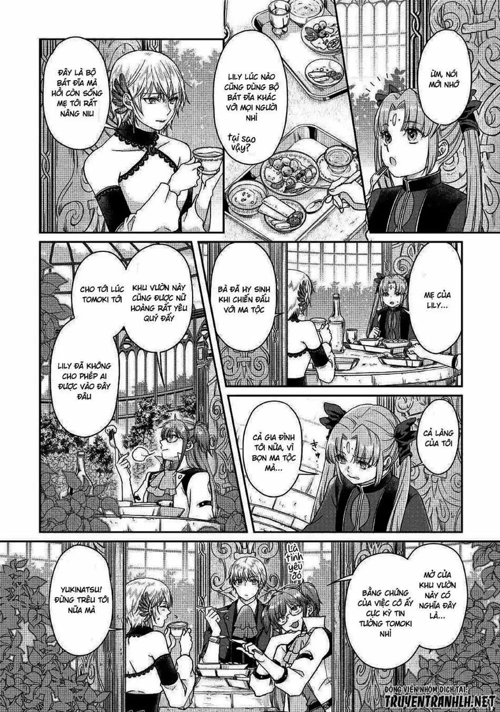 Truyện Tranh Nguyệt Đạo Dị Giới - Tsuki Ga Michibiku Isekai Douchuu trang 4