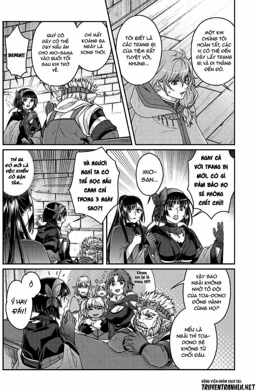 Truyện Tranh Nguyệt Đạo Dị Giới - Tsuki Ga Michibiku Isekai Douchuu trang 4