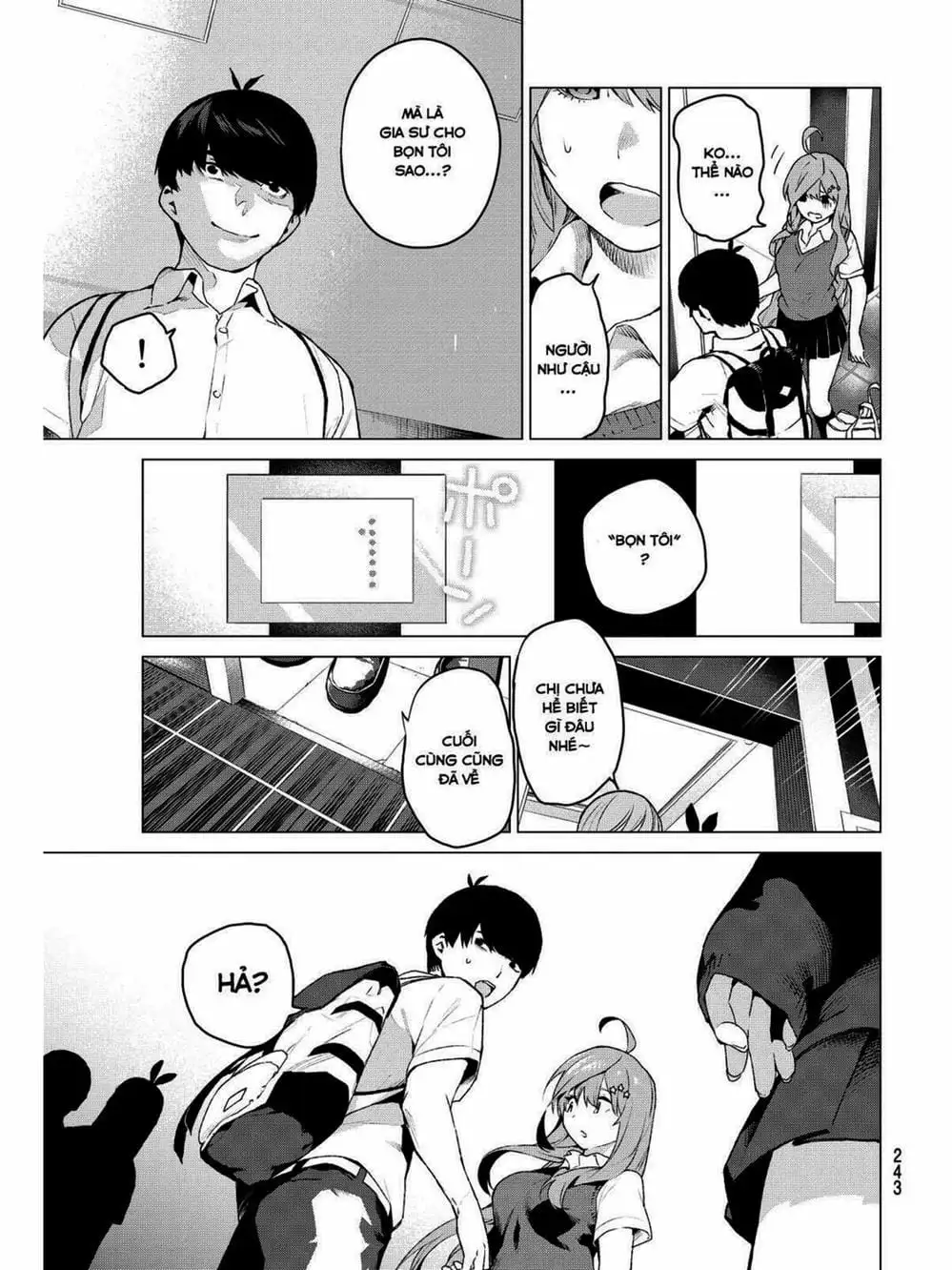 Truyện Tranh Nhà Có 5 Nàng Dâu - Gotoubun No Hanayome trang 6