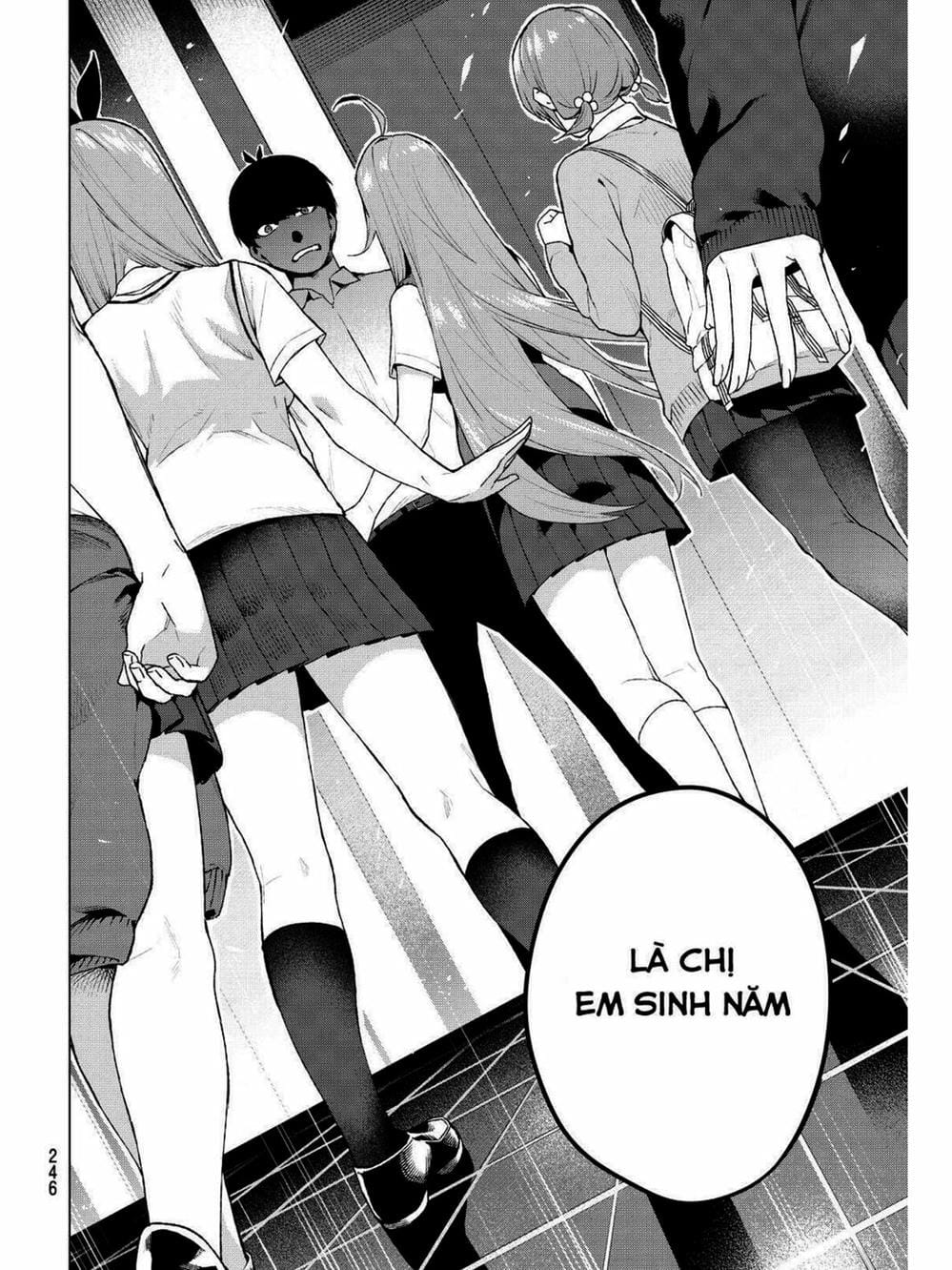 Truyện Tranh Nhà Có 5 Nàng Dâu - Gotoubun No Hanayome trang 6