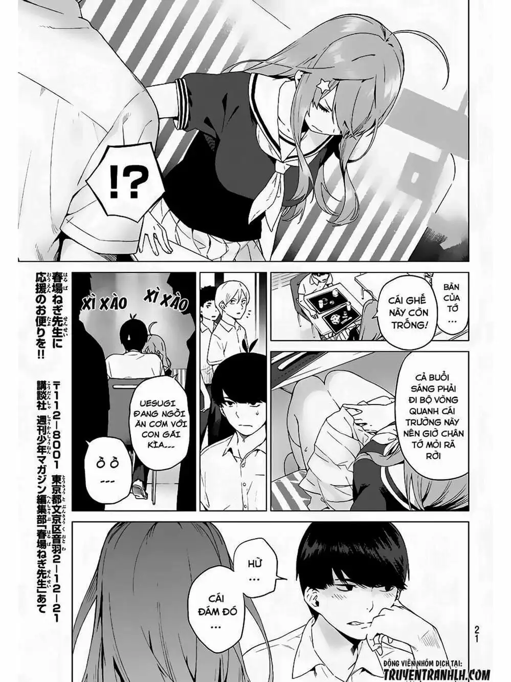 Truyện Tranh Nhà Có 5 Nàng Dâu - Gotoubun No Hanayome trang 6