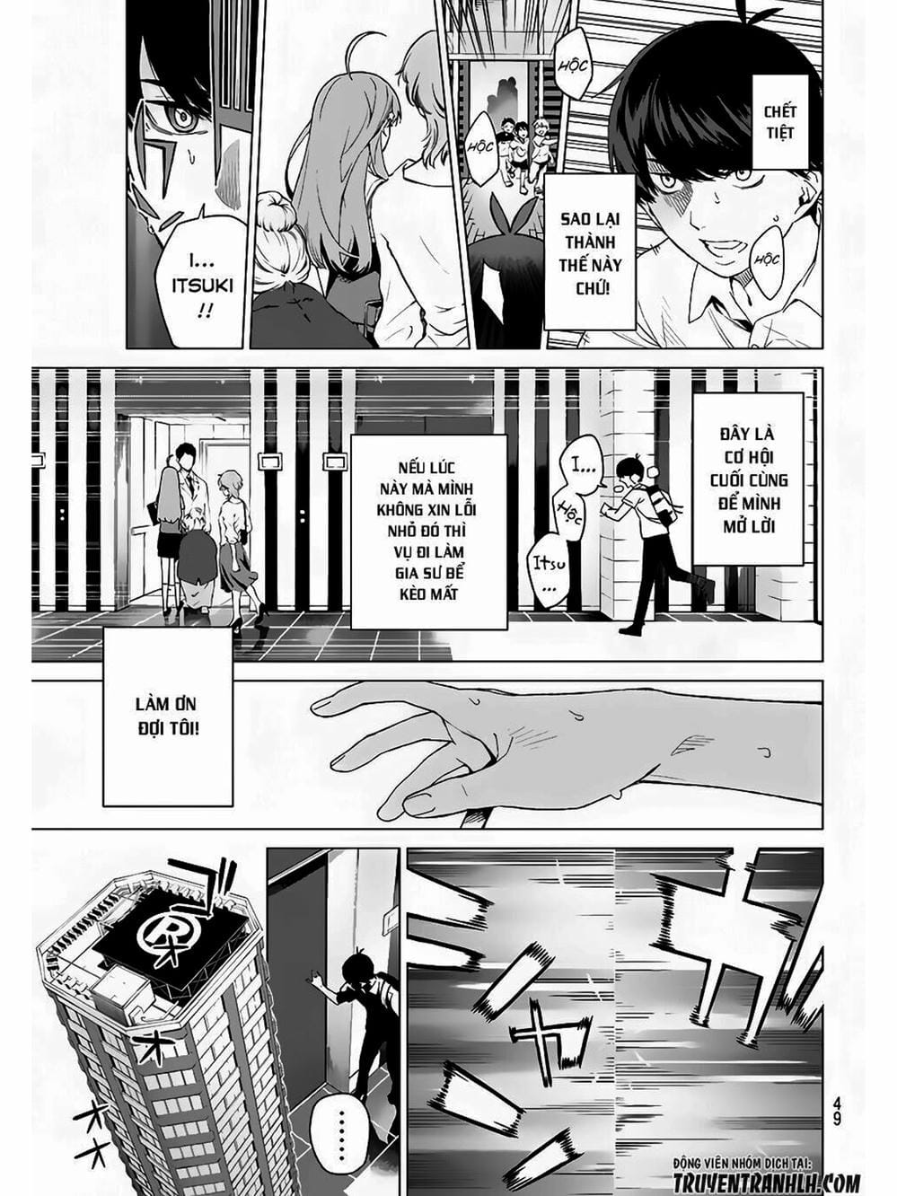 Truyện Tranh Nhà Có 5 Nàng Dâu - Gotoubun No Hanayome trang 6