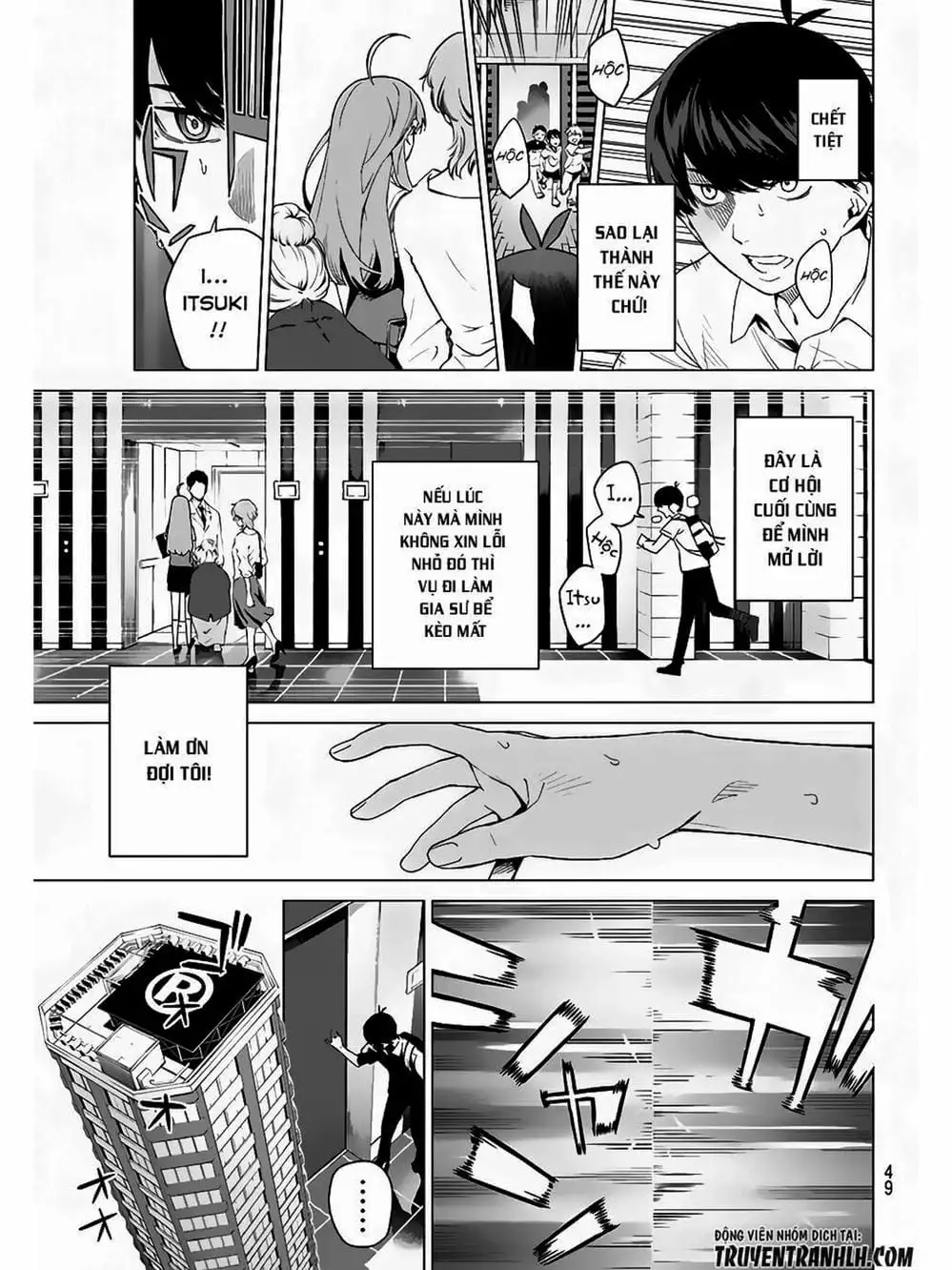 Truyện Tranh Nhà Có 5 Nàng Dâu - Gotoubun No Hanayome trang 6