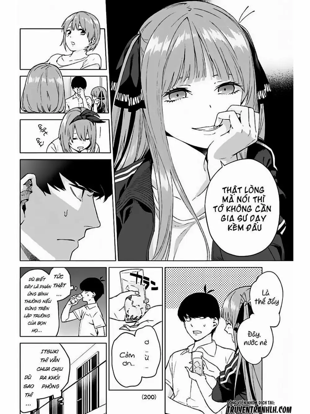 Truyện Tranh Nhà Có 5 Nàng Dâu - Gotoubun No Hanayome trang 6