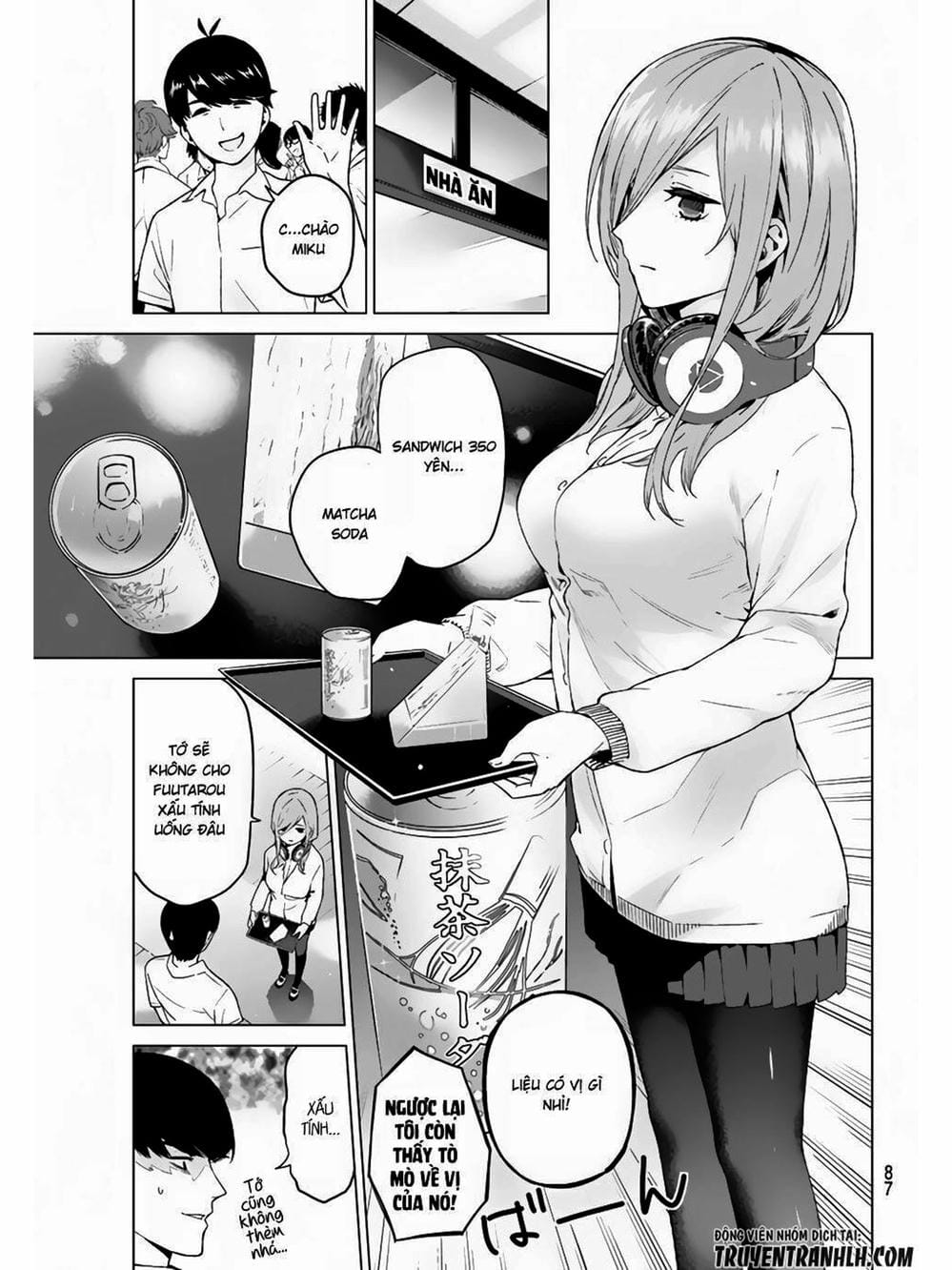 Truyện Tranh Nhà Có 5 Nàng Dâu - Gotoubun No Hanayome trang 6