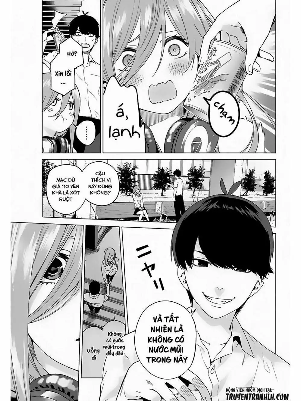 Truyện Tranh Nhà Có 5 Nàng Dâu - Gotoubun No Hanayome trang 6