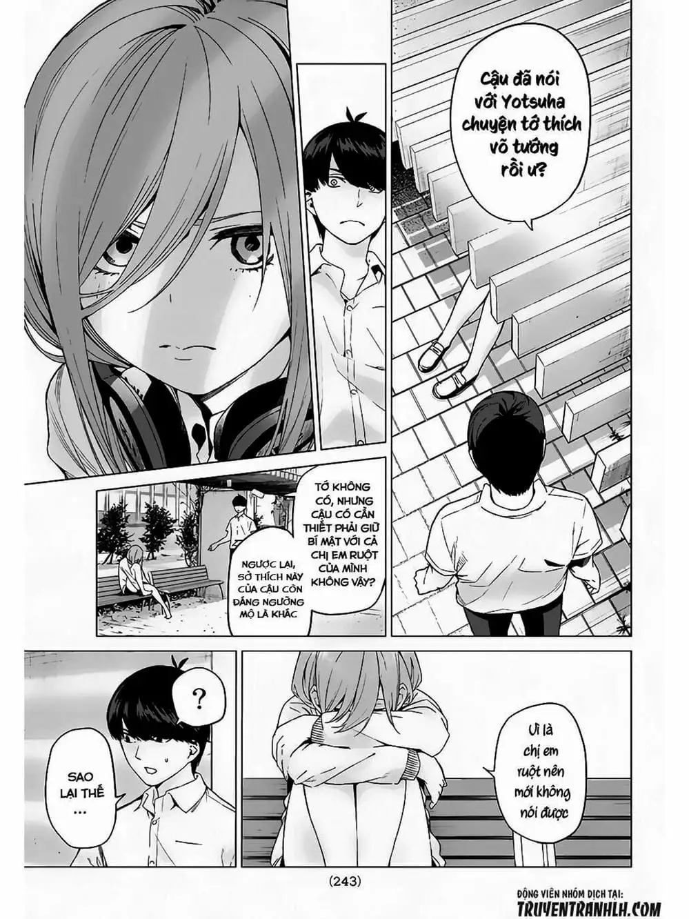 Truyện Tranh Nhà Có 5 Nàng Dâu - Gotoubun No Hanayome trang 6