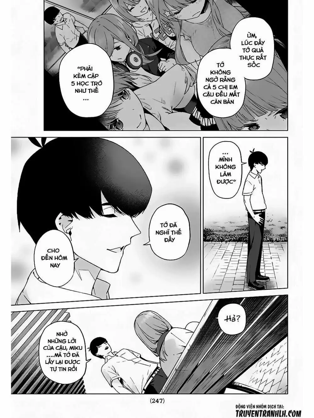 Truyện Tranh Nhà Có 5 Nàng Dâu - Gotoubun No Hanayome trang 6