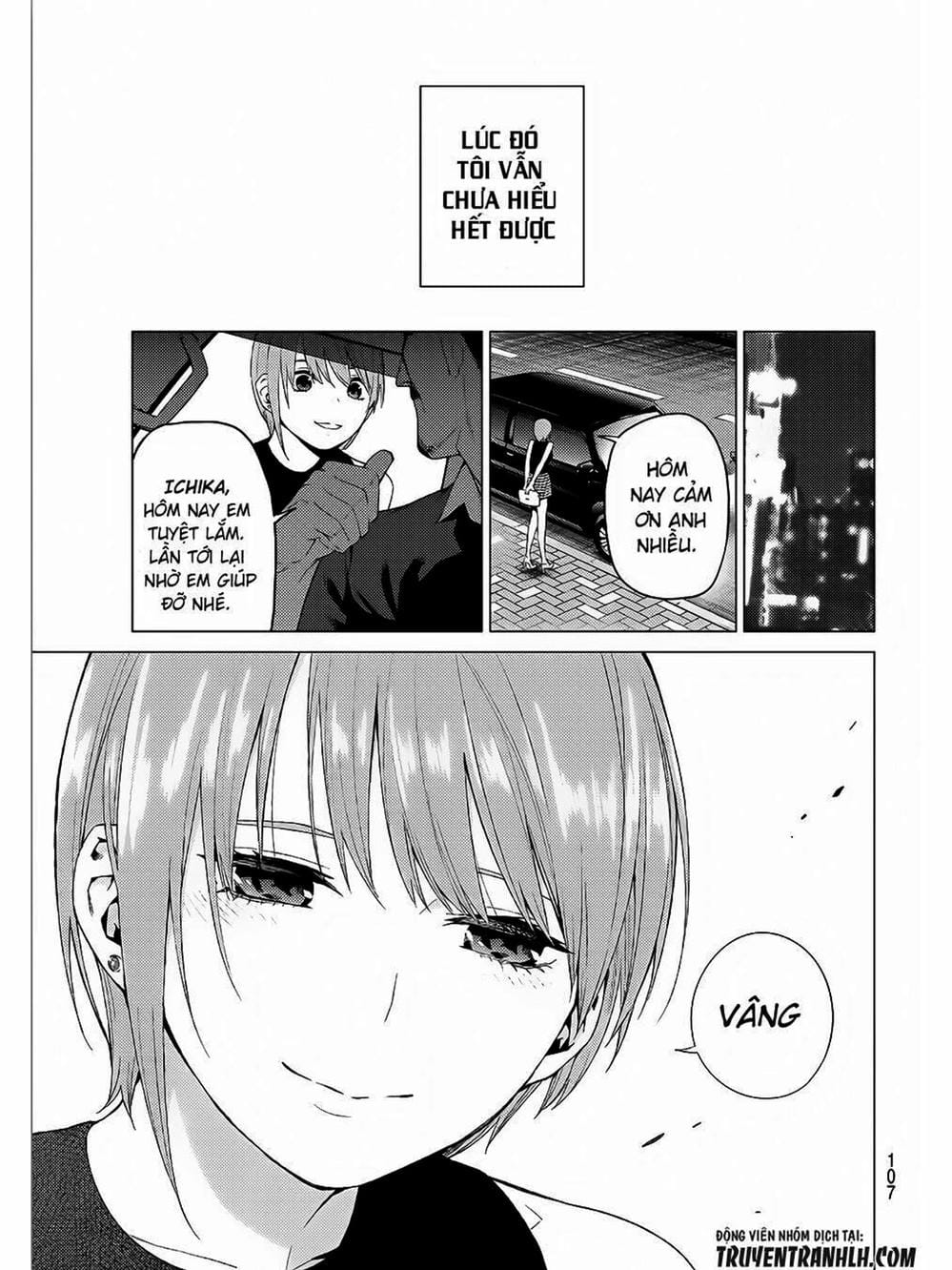 Truyện Tranh Nhà Có 5 Nàng Dâu - Gotoubun No Hanayome trang 6