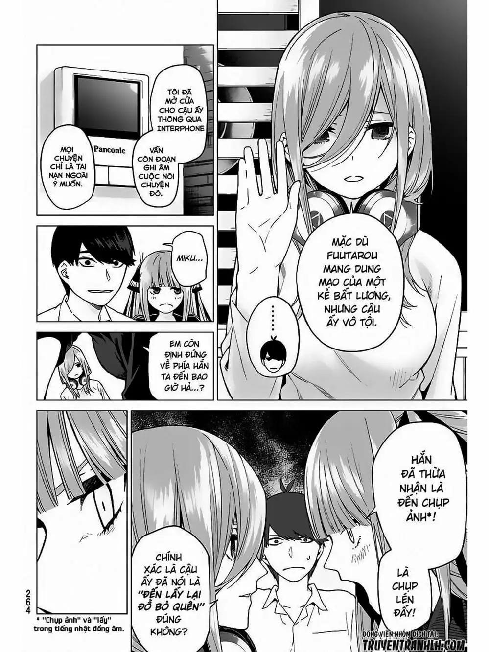 Truyện Tranh Nhà Có 5 Nàng Dâu - Gotoubun No Hanayome trang 6