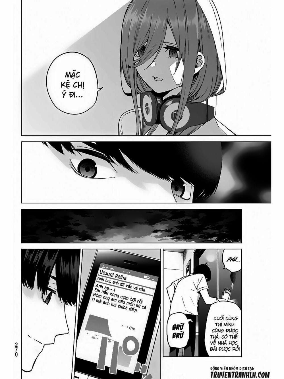 Truyện Tranh Nhà Có 5 Nàng Dâu - Gotoubun No Hanayome trang 6