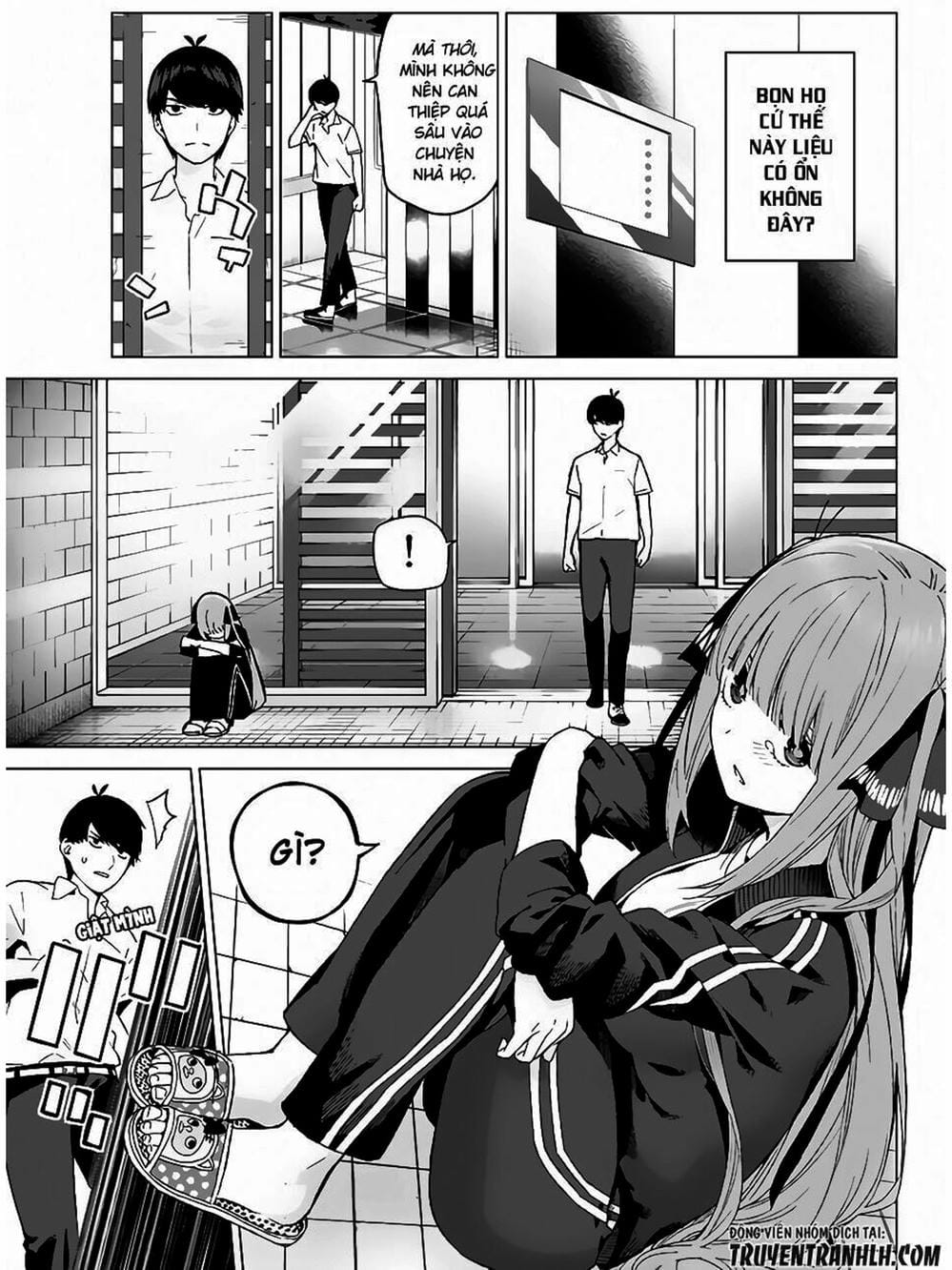 Truyện Tranh Nhà Có 5 Nàng Dâu - Gotoubun No Hanayome trang 6