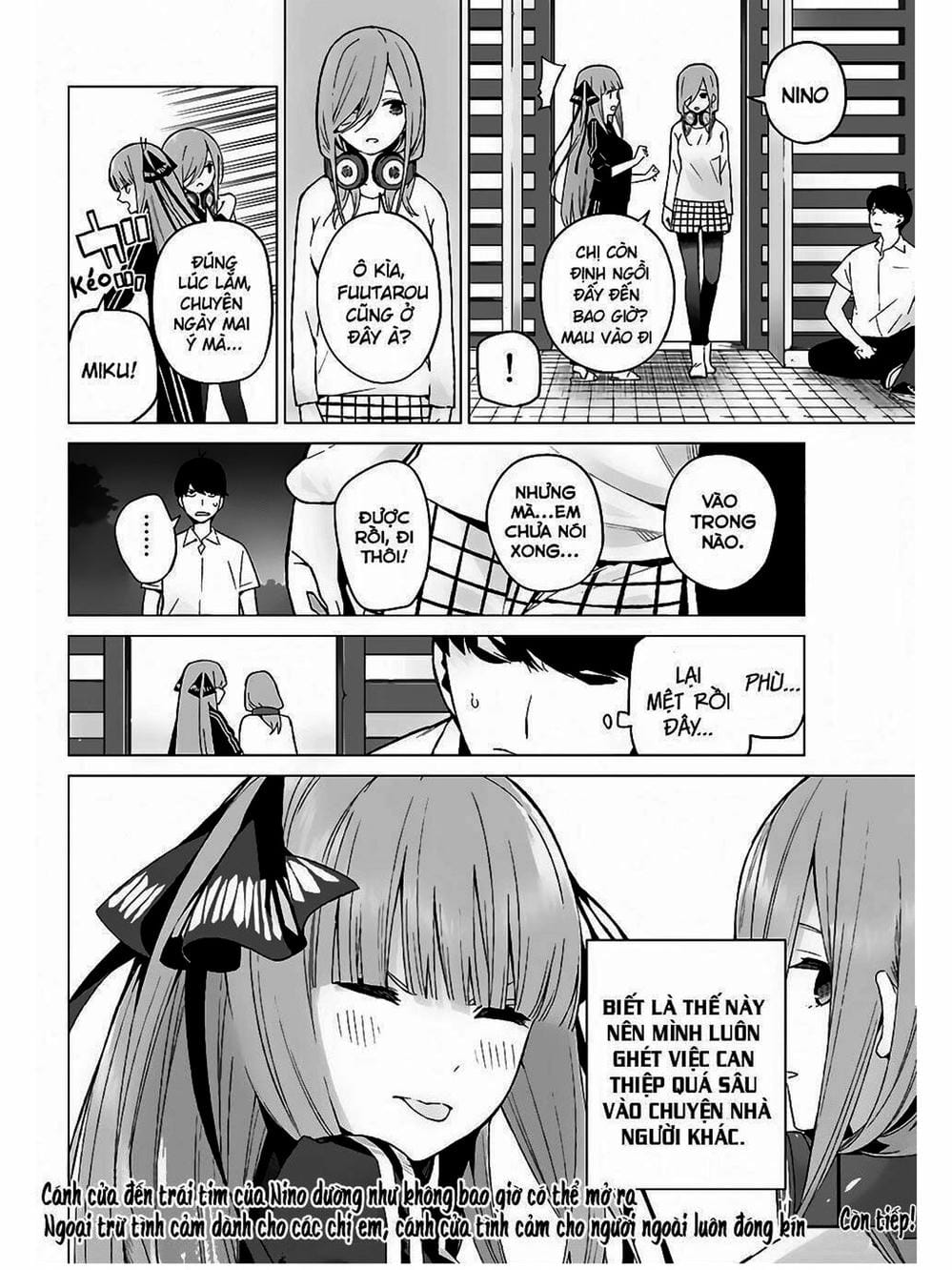 Truyện Tranh Nhà Có 5 Nàng Dâu - Gotoubun No Hanayome trang 6