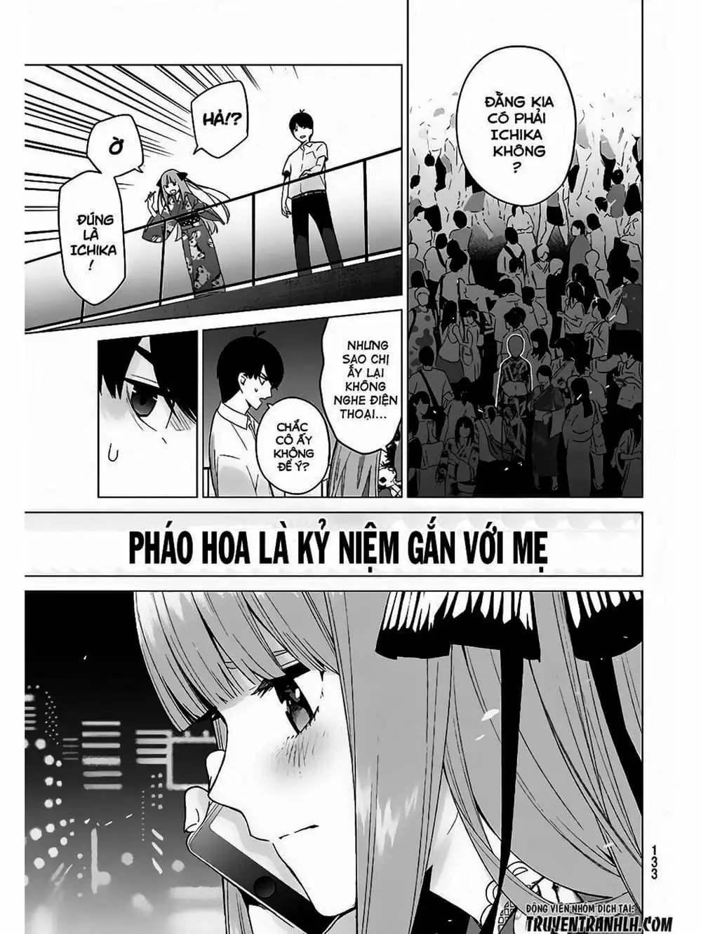 Truyện Tranh Nhà Có 5 Nàng Dâu - Gotoubun No Hanayome trang 6