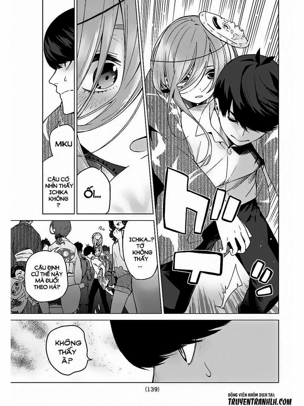 Truyện Tranh Nhà Có 5 Nàng Dâu - Gotoubun No Hanayome trang 6