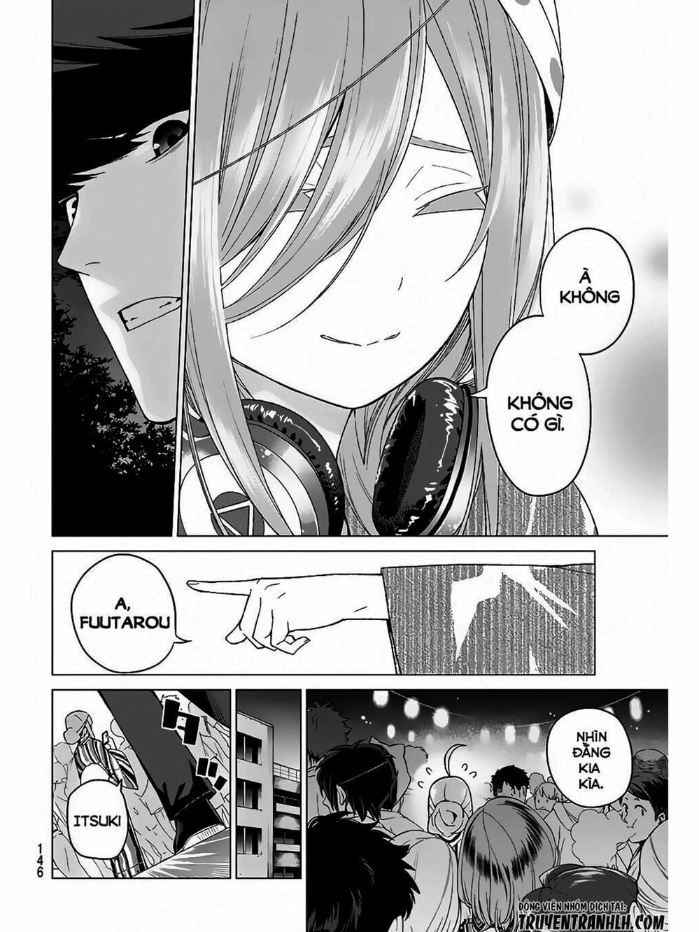 Truyện Tranh Nhà Có 5 Nàng Dâu - Gotoubun No Hanayome trang 6