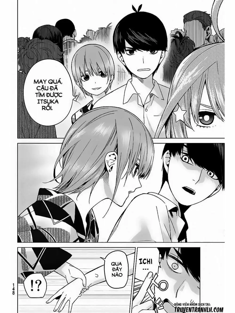 Truyện Tranh Nhà Có 5 Nàng Dâu - Gotoubun No Hanayome trang 6