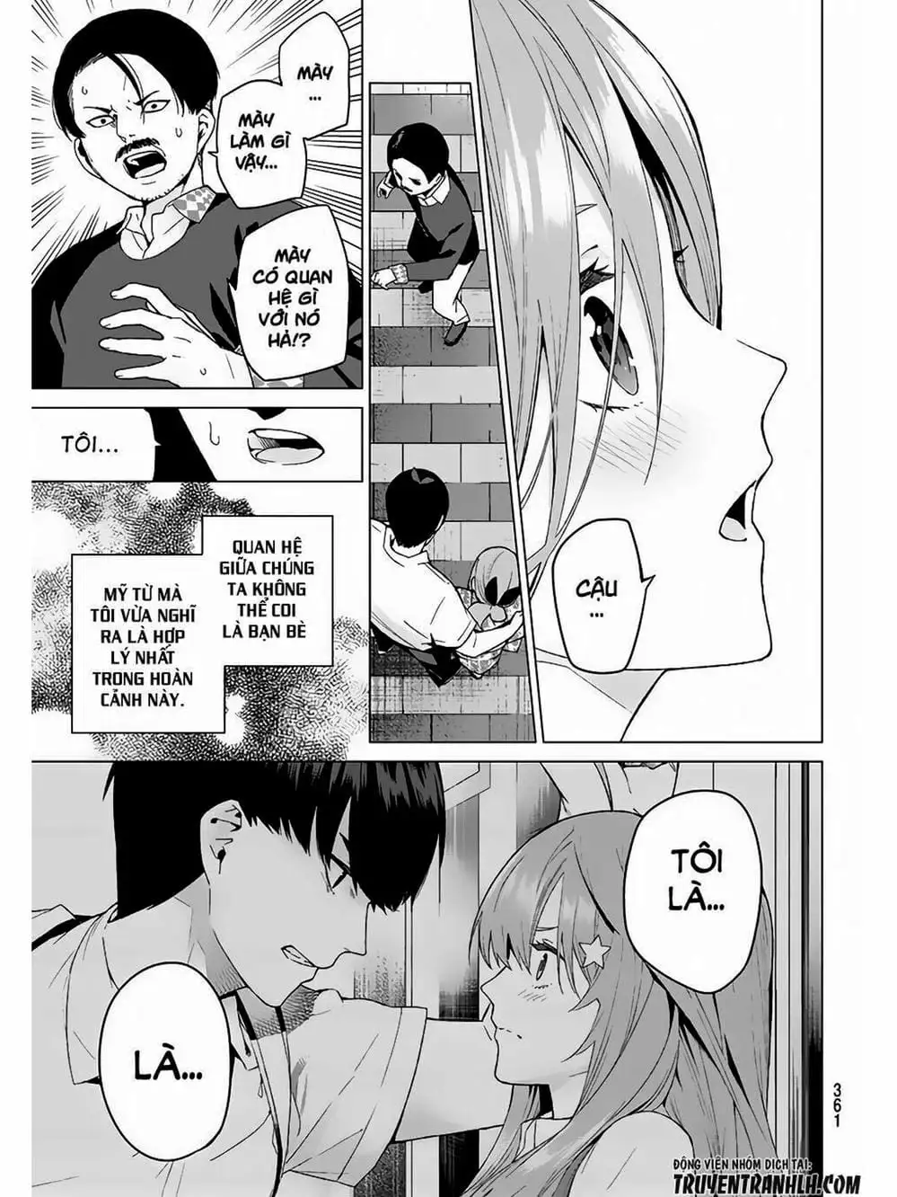 Truyện Tranh Nhà Có 5 Nàng Dâu - Gotoubun No Hanayome trang 6