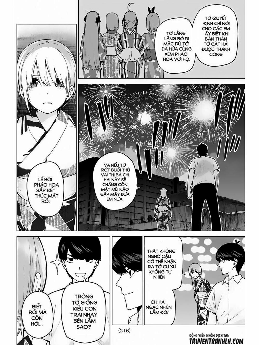 Truyện Tranh Nhà Có 5 Nàng Dâu - Gotoubun No Hanayome trang 6