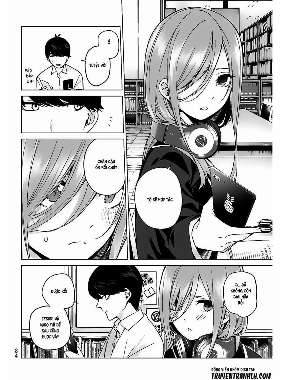 Truyện Tranh Nhà Có 5 Nàng Dâu - Gotoubun No Hanayome trang 6