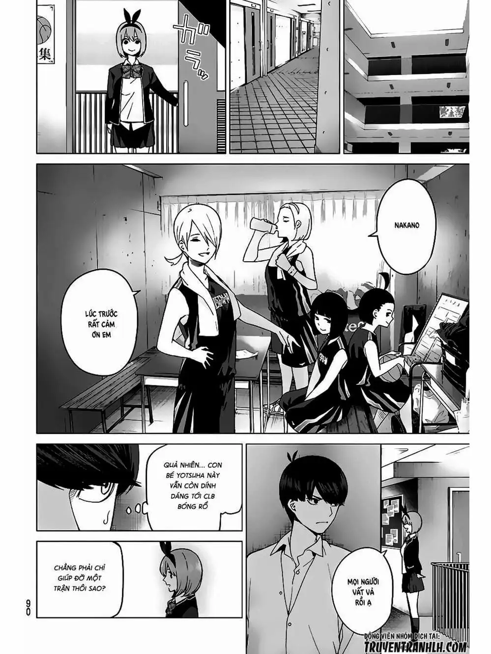 Truyện Tranh Nhà Có 5 Nàng Dâu - Gotoubun No Hanayome trang 6