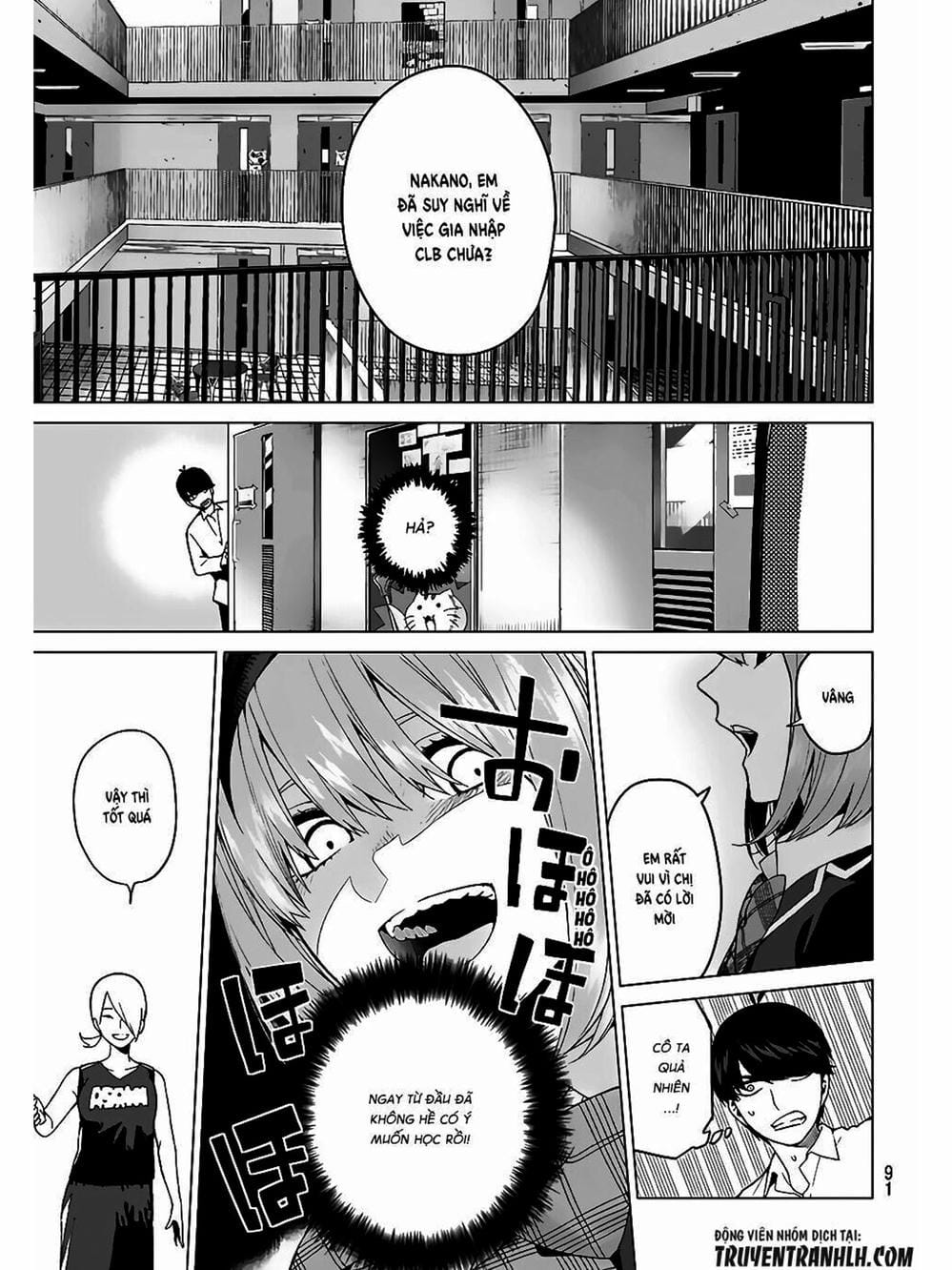 Truyện Tranh Nhà Có 5 Nàng Dâu - Gotoubun No Hanayome trang 6