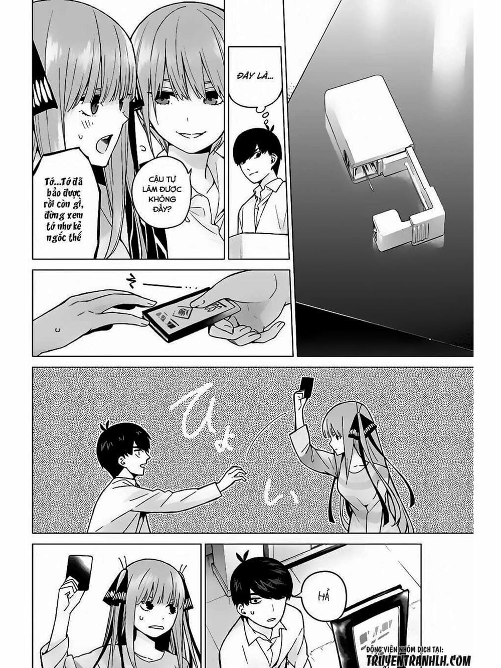 Truyện Tranh Nhà Có 5 Nàng Dâu - Gotoubun No Hanayome trang 6