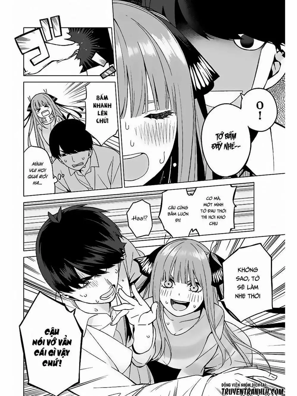 Truyện Tranh Nhà Có 5 Nàng Dâu - Gotoubun No Hanayome trang 6