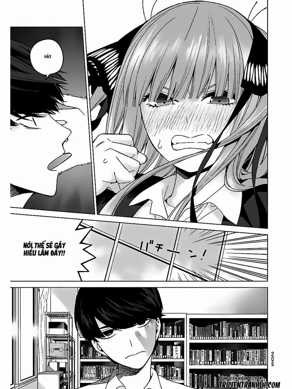 Truyện Tranh Nhà Có 5 Nàng Dâu - Gotoubun No Hanayome trang 6