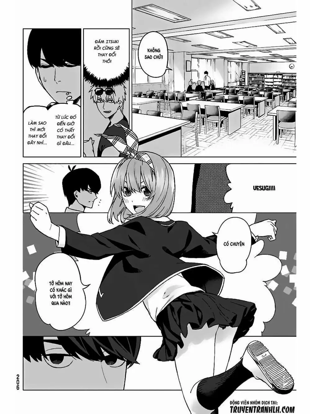 Truyện Tranh Nhà Có 5 Nàng Dâu - Gotoubun No Hanayome trang 6