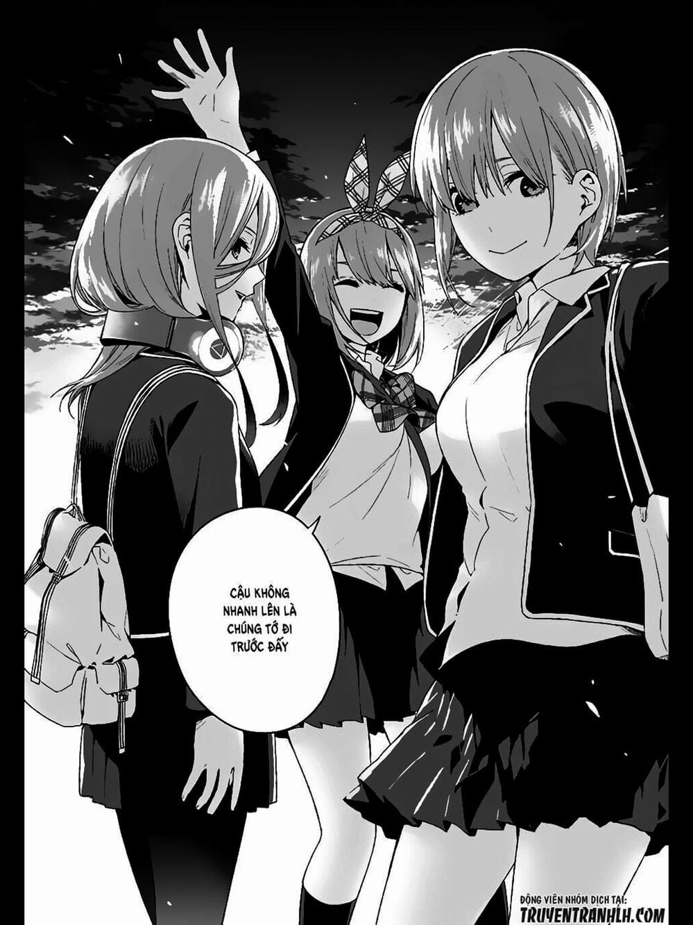 Truyện Tranh Nhà Có 5 Nàng Dâu - Gotoubun No Hanayome trang 6